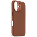 DECODED Leather Backcover w/MagSafe for iPhone 16 - Tan
