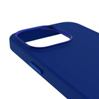 DECODED Silicone Backcover w/MagSafe for iPhone 15 Pro - Galactic Blue