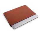 DECODED MacBook Pro 16" Leather Frame Sleeve Chocolate Brown