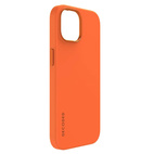 DECODED Silicone Backcover w/MagSafe for iPhone 15 Plus - Apricot Crush