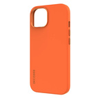 DECODED Silicone Backcover w/MagSafe for iPhone 15 Plus - Apricot Crush