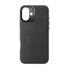 DECODED Leather Backcover w/MagSafe for iPhone 16 Plus - Black