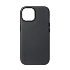 DECODED Leather Backcover w/MagSafe for iPhone 15 Plus - Black