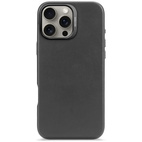DECODED Leather Backcover w/MagSafe for iPhone 16 Pro Max - Black