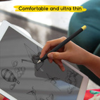 Doodroo Skin for Apple Pencil (1&2) Black + 5 Caps