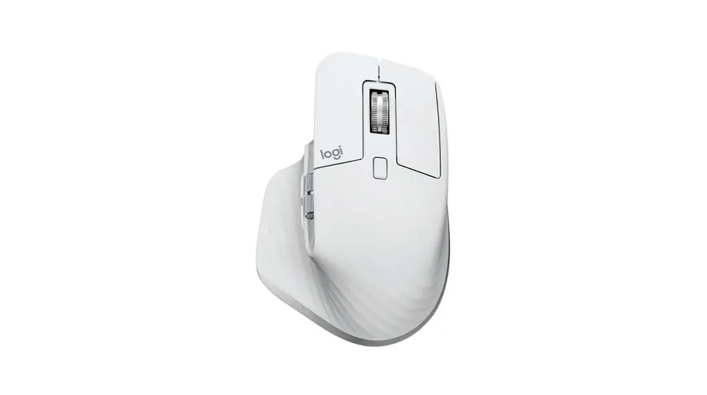 Logitech MX Master 3s for Mac Wireless Mouse Bluetooth - Pale Grey
