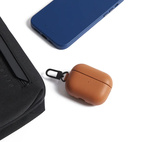 Mujjo Echelon Leather Case for AirPods Pro 2 Tan