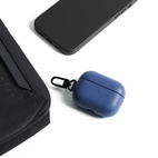 Mujjo Echelon Leather Case for AirPods Pro 2 Monaco Blue
