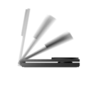 Native Union Rise 3-in1 Qi2 Wireless Charging Stand - Black