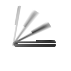 Native Union Rise 2-in1 Qi2 Wireless Charging Stand - Black