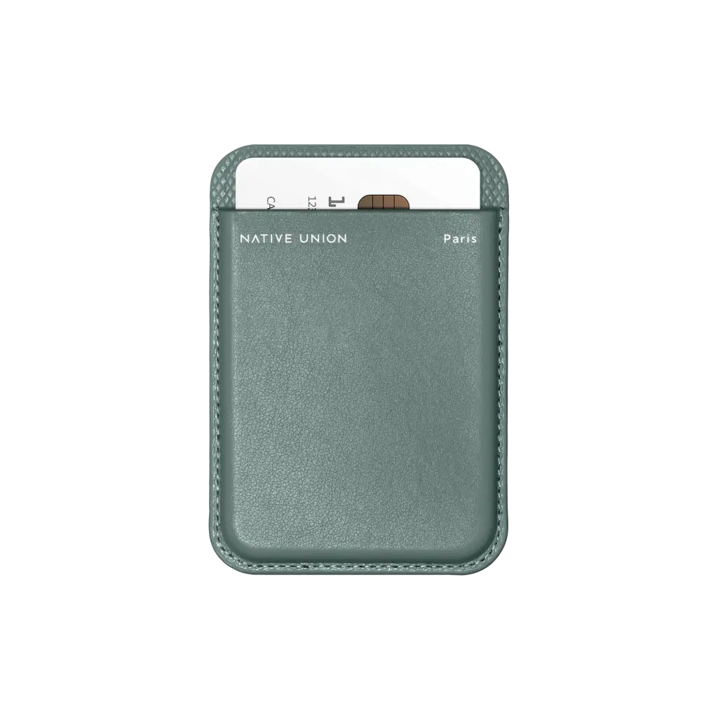 Native Union (Re)Classic MagSafe Wallet Slate Green