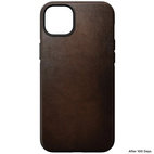 Nomad Modern Leather Case w/MagSafe iPhone 15 Plus - English Tan