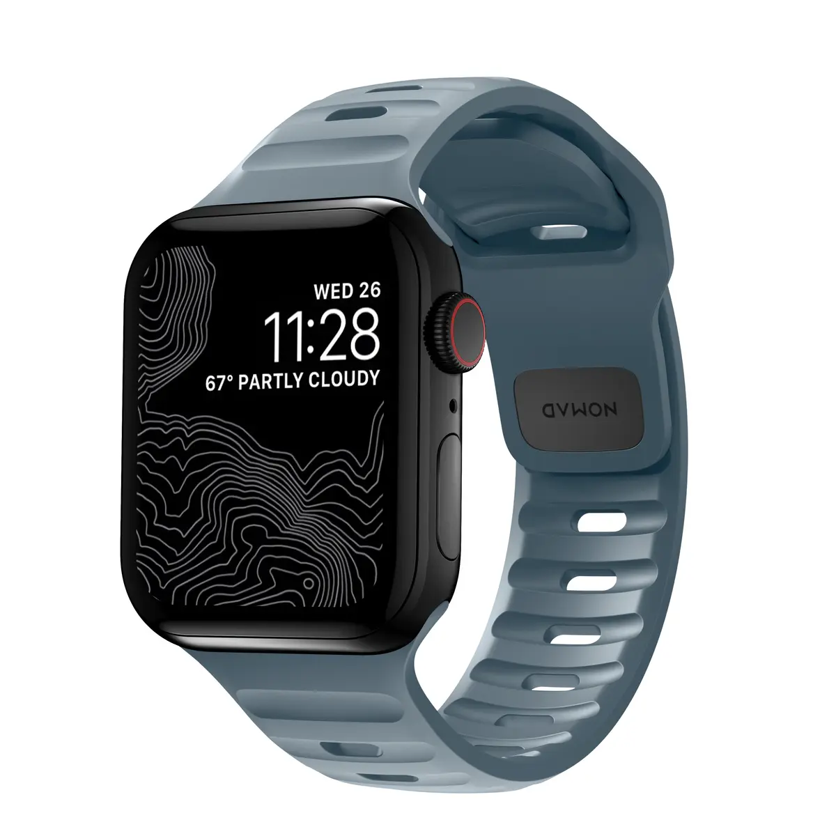 Nomad Watch 44/45/4649mm Sport Band Marine Blue