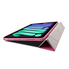 Pomologic BookFold Case Clear iPad 10.9/11 - Clear/Pink