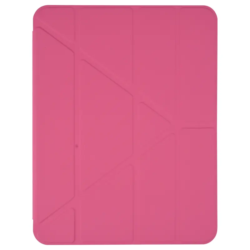 Pomologic BookFold Case Clear iPad 10.9/11 - Clear/Pink