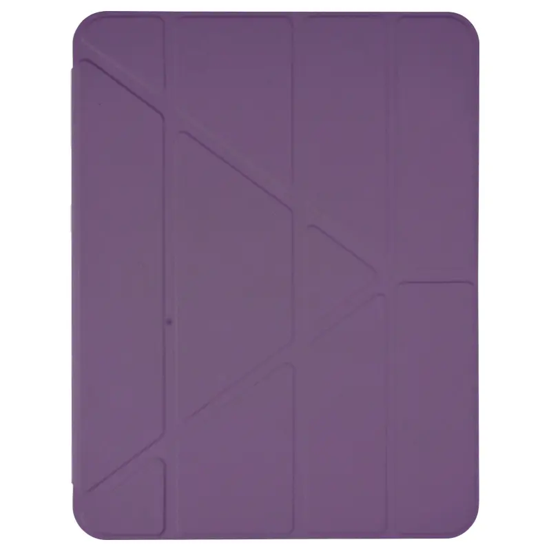 Pomologic BookFold Case Clear w/Pencil iPad Pro 13 (M4/M5) - Clear/Purple