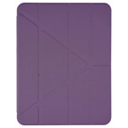Pomologic BookFold Case Clear w/Pencil iPad Pro 13 (M4/M5) - Clear/Purple