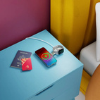 Twelve South ButterFly SE Qi2 Wireless 2-in-1 Travel Charger (USB-C) - White