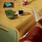 Twelve South ButterFly SE Qi2 Wireless 2-in-1 Travel Charger (USB-C) - White