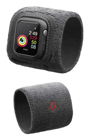 Twelve South 40mm ActionBand for Apple Watch Terry Cotton Grey