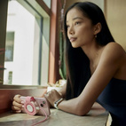 Twelve South ButterFly SE Qi2 Wireless 2-in-1 Travel Charger (USB-C) - Pink