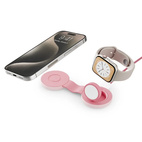 Twelve South ButterFly SE Qi2 Wireless 2-in-1 Travel Charger (USB-C) - Pink