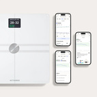 Withings Body Comp Complete Body Analysis Wi-Fi Scale - White