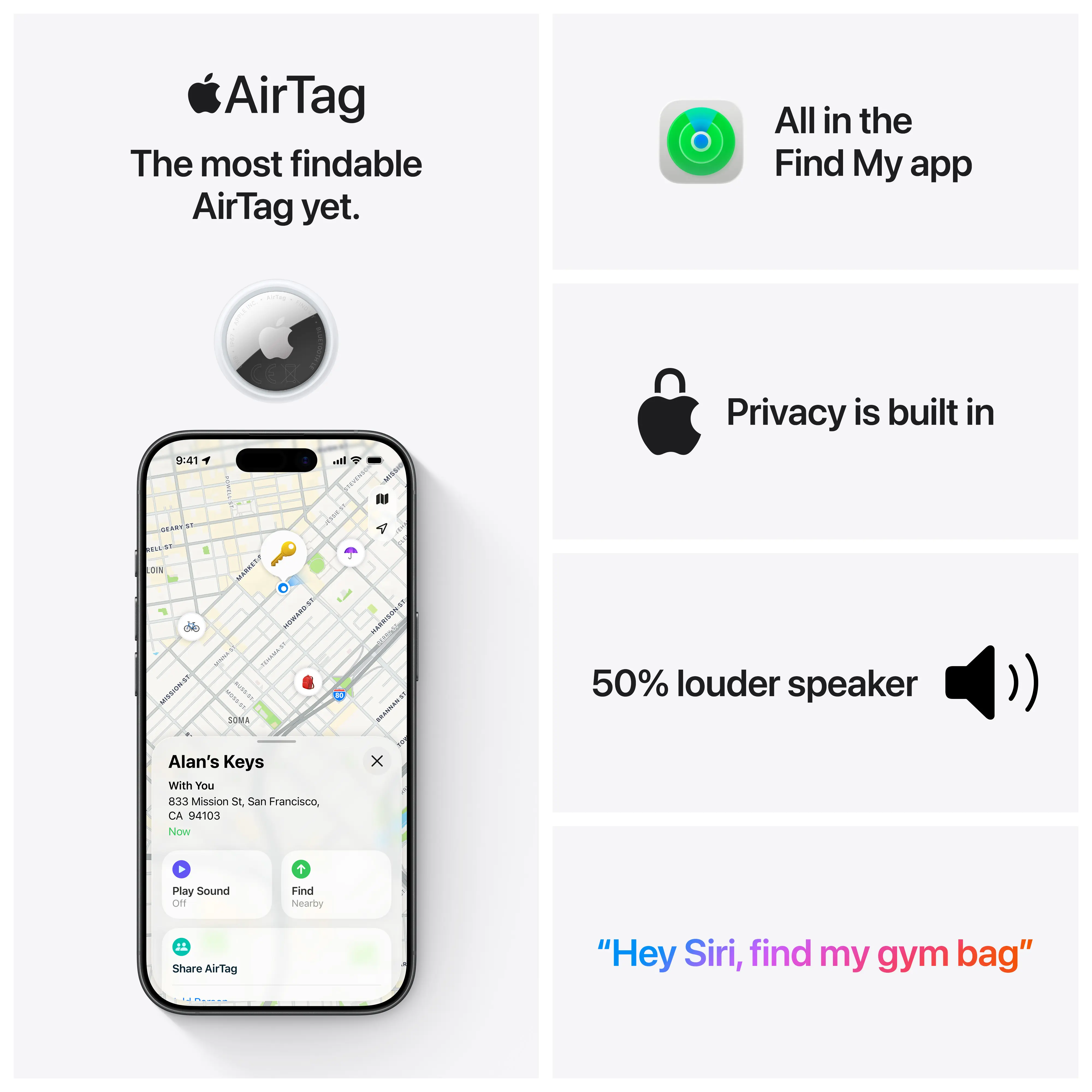 Apple AirTag (2nd Gen) (1-pack)