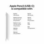 Apple Pencil (3rd Gen) (USB-C)