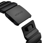 Nomad Watch 44/45/4649mm Stratos Band Black Titanium - Black FKM