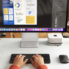 Satechi EX1 Slim Bluetooth Wireless Keyboard USB-C - SF/SWE - Space Black