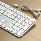 Satechi EX3 Slim Bluetooth Wireless Keyboard + Numpad USB-C - SF/SWE - Silver