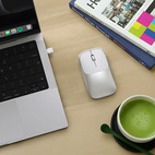 Satechi Slim EX Bluetooth Wireless Mouse USB-C - Silver