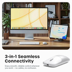 Satechi Slim EX Bluetooth Wireless Mouse USB-C - Silver