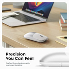 Satechi Slim EX Bluetooth Wireless Mouse USB-C - Silver