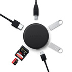 Satechi OntheGo USB-C 7-in-1 60Hz MultiPort Adapter Space Black