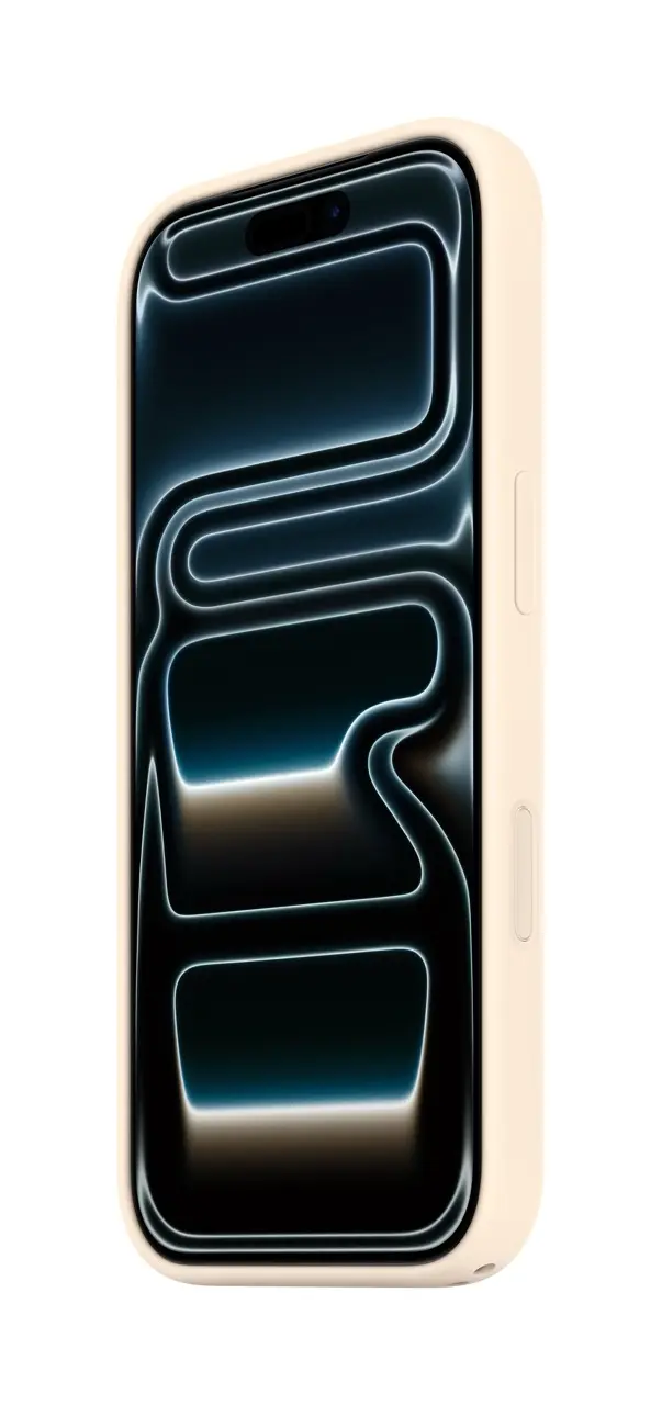 Apple iPhone 17 Pro Silicone Case w/ MagSafe - Vanilla