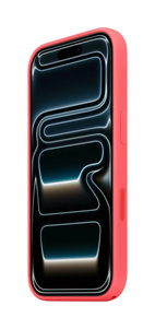 Apple iPhone 17 Pro Silicone Case w/ MagSafe - Bright Guava