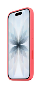 Apple iPhone 17 Silicone Case w/ MagSafe - Bright Guava