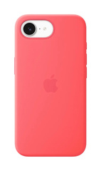 Apple iPhone 17e Silicone Case w/ MagSafe - Bright Guava