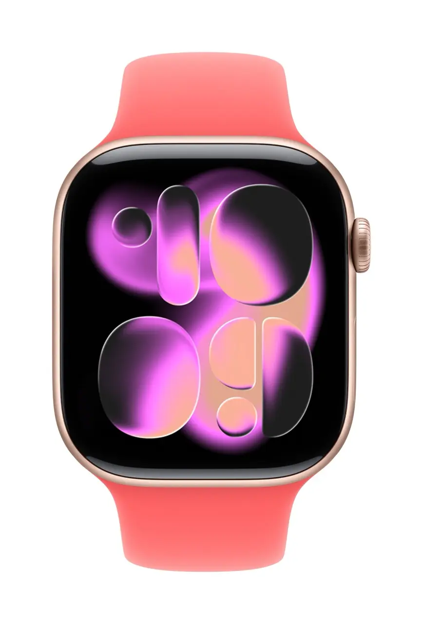 Apple Watch 46mm Sport Band Bright Guava - S/M