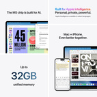 MacBook Air 13,6" Apple M5 10-Core CPU & 8-Core GPU 16GB/512GB/Midnight