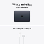 MacBook Air 13,6" Apple M5 10-Core CPU & 8-Core GPU 16GB/512GB/Midnight