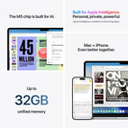 MacBook Air 13,6" Apple M5 10-Core CPU & 10-Core GPU 24GB/1TB/Starlight