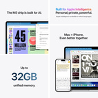 MacBook Air 13,6" Apple M5 10-Core CPU & 10-Core GPU 24GB/1TB/Sky Blue