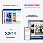 MacBook Air 15,3" Apple M5 10-Core CPU & 10-Core GPU 16GB/1TB/Midnight