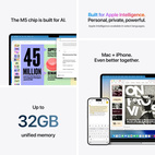 MacBook Air 15,3" Apple M5 10-Core CPU & 10-Core GPU 24GB/1TB/Starlight