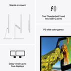 Apple Studio Display 27" - Standard glass - Tilt Adjustable Stand