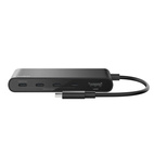 Belkin CONNECT USB-C 4-Port + HDMI 4K 60Hz 100W PD Hub Black