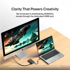Belkin CONNECT USB-C 4-Port + HDMI 4K 60Hz 100W PD Hub Black